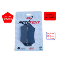 Bajaj Ön Fren Disk Balatası Fa181 Mtk Pulsar Ns 200-Rs 200-220-Ns 150-Discovery 150 F
