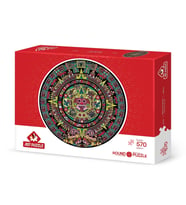 Art Puzzle Aztek Güneş Taşı 570 Parça Round Puzzle