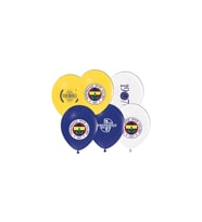 Fenerbahçe Baskılı 12" Pastel Renk Balon