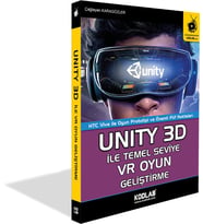KODLAB YAYIN UNITY3D İLE VR OYUN GELİŞTİRME EĞİTİM KİTABI (Siyah - Beyaz)