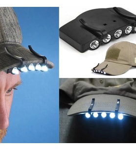 Şapkaya Takılan LED Lamba Güçlü Aydınlatma Pratik Kullanım Kamp ve Outdoor Model WT-127