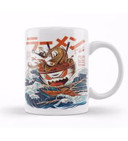 The Great Ramen off Kanagawa Kupa Bardak Porselen