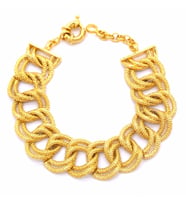 FerizZ Altın Kaplama Samanyolu-Uzayyolu Kadın Bileklik BLK-641 (Gold)