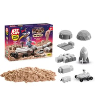 Art Sand Görevimiz Mars Kum Seti 750 Gr. - Oyun Kumu Seti - Kinetik Kum Seti - Natural Kum - Doğal K