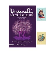 Huzursuzluk  Romanı - Zülfü Livaneli Kitapları (2 NOT DEFTERLİ) (Renksiz)