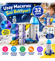 Uzay Temalı microMAGS 32 Parça