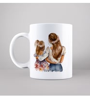 Anne & Kız Tasarımlı Kupa