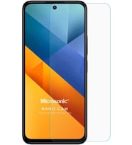 Xiaomi Poco M6 5G Nano Glass Cam Ekran Koruyucu [Poco M6 5G ile Uyumlu Ekran Koruyucu - Şeffaf]