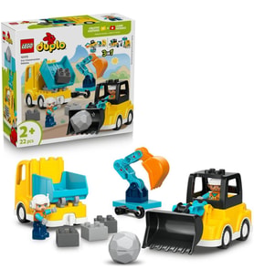 LEGO 10475 DUPLO® Kasabası 3'ü 1 Arada İnşaat Araçları
