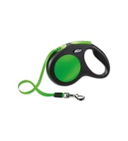 Flexi Neon Yesil Otomatik Serit Tasma Medium 5 Mt 25 kg