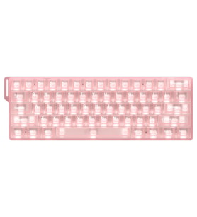 DAREU COOL 60 Pink-clear %60 ICE Blade Manyetik Switch 8K Hz Hall Effect Hotswap RGB İngilizce Gaming Klavye