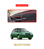 SKODA FELICIATORPİDO KORUMA HALISI KIRMIZI KENAR