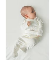 Organik New Basic 2'li Takım Ekru