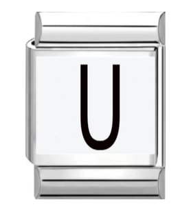 İTALYAN BİLEKLİK HARF CHARM  CHARM HARF 1 YIL RENK GARANTİLİ ÇELİK FMACCESORİES (Çok Renkli)
