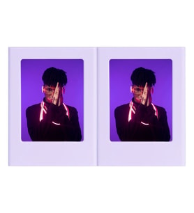 Instax Mini Film Uyumlu Lila 2'li Mıknatıslı Fotoğraf Çerçeve Seti