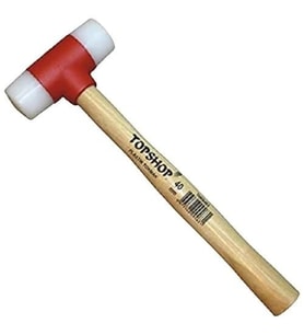 09465 Ağaç Saplı Plastik Tokmak 50 mm