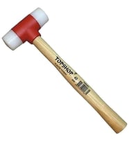 09465 Ağaç Saplı Plastik Tokmak 50 mm