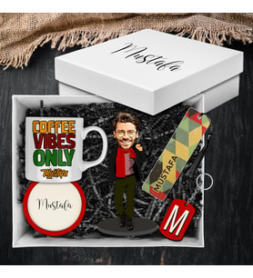 Motto Gift Erkeklere Özel Tasarım Karikatür Biblolu Hediye Kutusu 112972