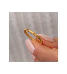 Gümüş Gold Ajda Kadın Yüzük CSR2185647