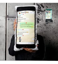Kişiselleştirilmiş Telefon Ekran Görüntüsü Yastık