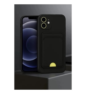 İphone 11 Kılıf Kelvin Kartvizitli  - Lila