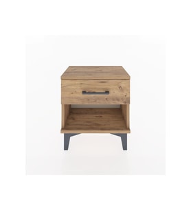 Arges Komodin Tek Çekmeceli 44x30x48 Çam-Çam