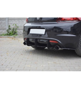 Vw Scirocco Arka Flap/Splitter Mat Siyah 2009-2014