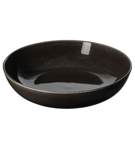 Seramik Servis Kasesi, Koyu Gri, 30 cm