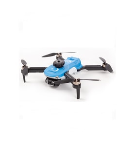 Yıldız İHA HEKİ SkyMaster Fırçasız Motor, Çift Kameralı Engel Sensörlü Hobi Dronu (Mavi,1 Bataryalı)