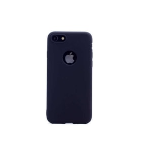 Apple iPhone 8 Plus Uyumlu Kılıf Zore Premier Silikon Kapak (Siyah)
