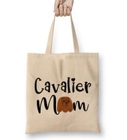 Ruby Cavalier King Charles Spaniel Mom Kids Bez Çanta Uzun Saplı