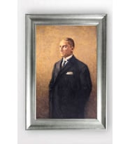 Gümüş Çerçeveli Atatürk Tablo a626