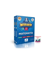 paraf yayınları 2025-2026 6. Sınıf İnteraktif Matematik Konu Anlatımlı Yeni Nesil Sorularla Yeni Müfredat (Çok Renkli)