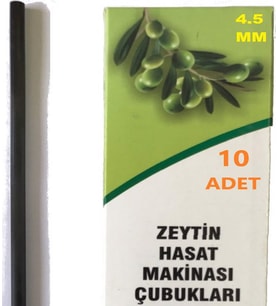 4.5mm Zeytin Hasat Makinaları Karbon Fiber Çubuk 10lu Paket