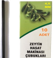 4.5mm Zeytin Hasat Makinaları Karbon Fiber Çubuk 10lu Paket