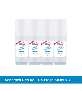 Sebamed Roll-On Fresh 50 Ml X 4
