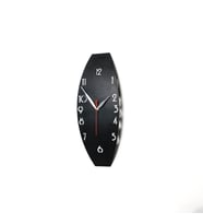 3D Minimalist Metal Duvar Saati (Altın)