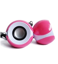 PC/Bilgisayar-Laptop Hoparlör Pembe Hoparlör 1+1 ses sistemi USB 2.0 Multımedıa speaker D-06p