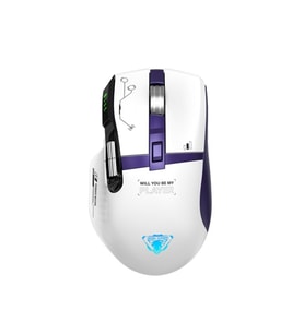 6D Üç Modlu Kablosuz Gaming Mouse - 12000 DPI, Multimedya Tekerleği, RGB Oyuncu Mouse