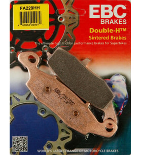 Ebc Fa229Hh 2004-2007 Kawasaki Z 750 S Uyumlu Ön Fren Balatası (Sol) Sinterli Ba