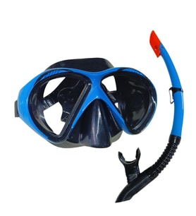 Diving Dalış Maskesi Snorkel Yetişkin - 51711-Mavi̇ (Lisinya)