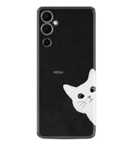 Tecno Pova Neo 2 Kılıf Resimli Desenli Silikon Platinium Series Çılgın Kedi 1895
