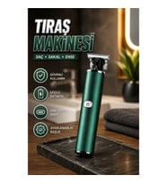 Ayarlanabilir Başlıklı Saç Sakal Tıraş Makinesi Ense Çizim Kesim Cihazı