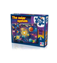 Planets Of Solar System Jumbo Puzzle 50 Parça