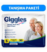 Giggles Yetişkin Hasta Bezi Small 30'lu 1 Paket 30 Adet