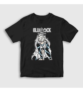 Presmono Unisex Çocuk Siyah Seishiro Nagi Futbol Soccer Anime Bluelock T-Shirt 450182tt