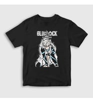 Presmono Unisex Çocuk Siyah Seishiro Nagi Futbol Soccer Anime Bluelock T-Shirt 450182tt