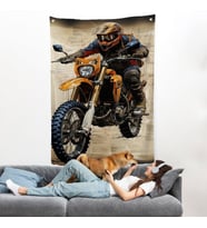 Cros Motor Sürücüsü Duvar Örtüsü-7898