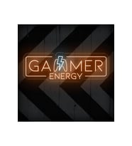 GAMER ENERGY Yazılı ve Şekilli Neon Tabela