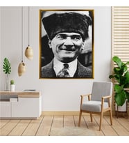 ÇERÇEVELİ ATATÜRK TABLO S315